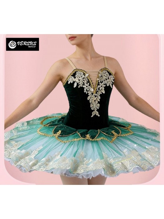 Vestito Tutù Saggio Danza Romantico Coppelia Fata Ballet Donna Bambina DANC259